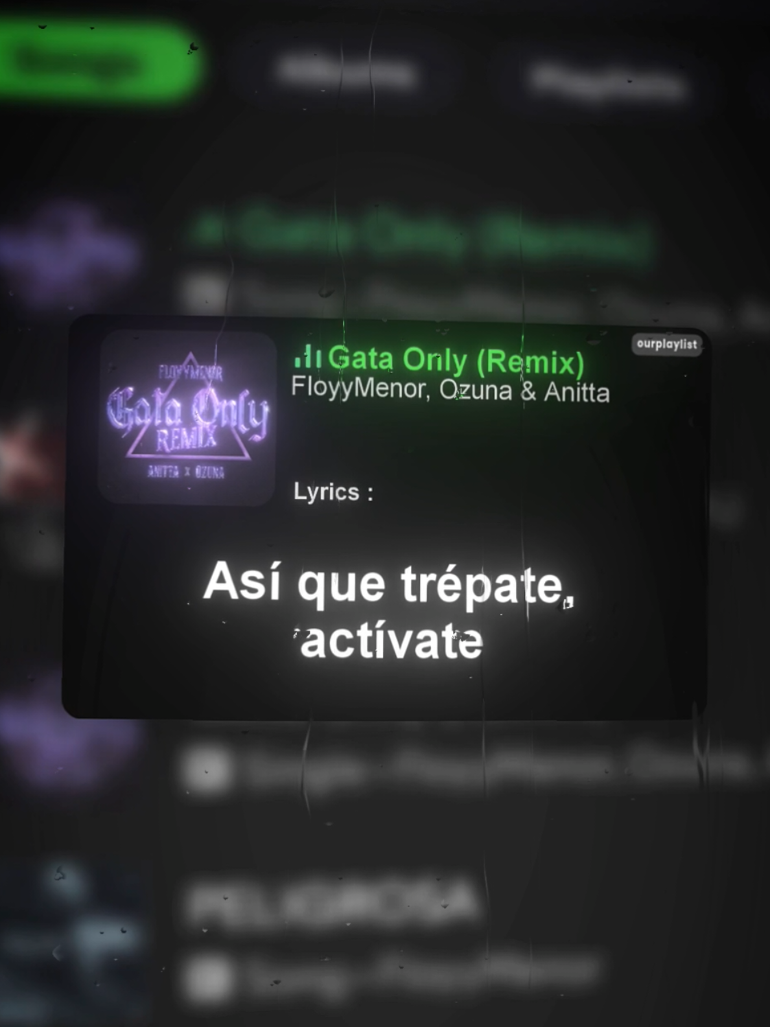Gata Only (Remix) > #mytypemusic #gataonlyremix #floyymenor #music #lyrics #fyp #viral #🎧 #foryou #foryoupage 
