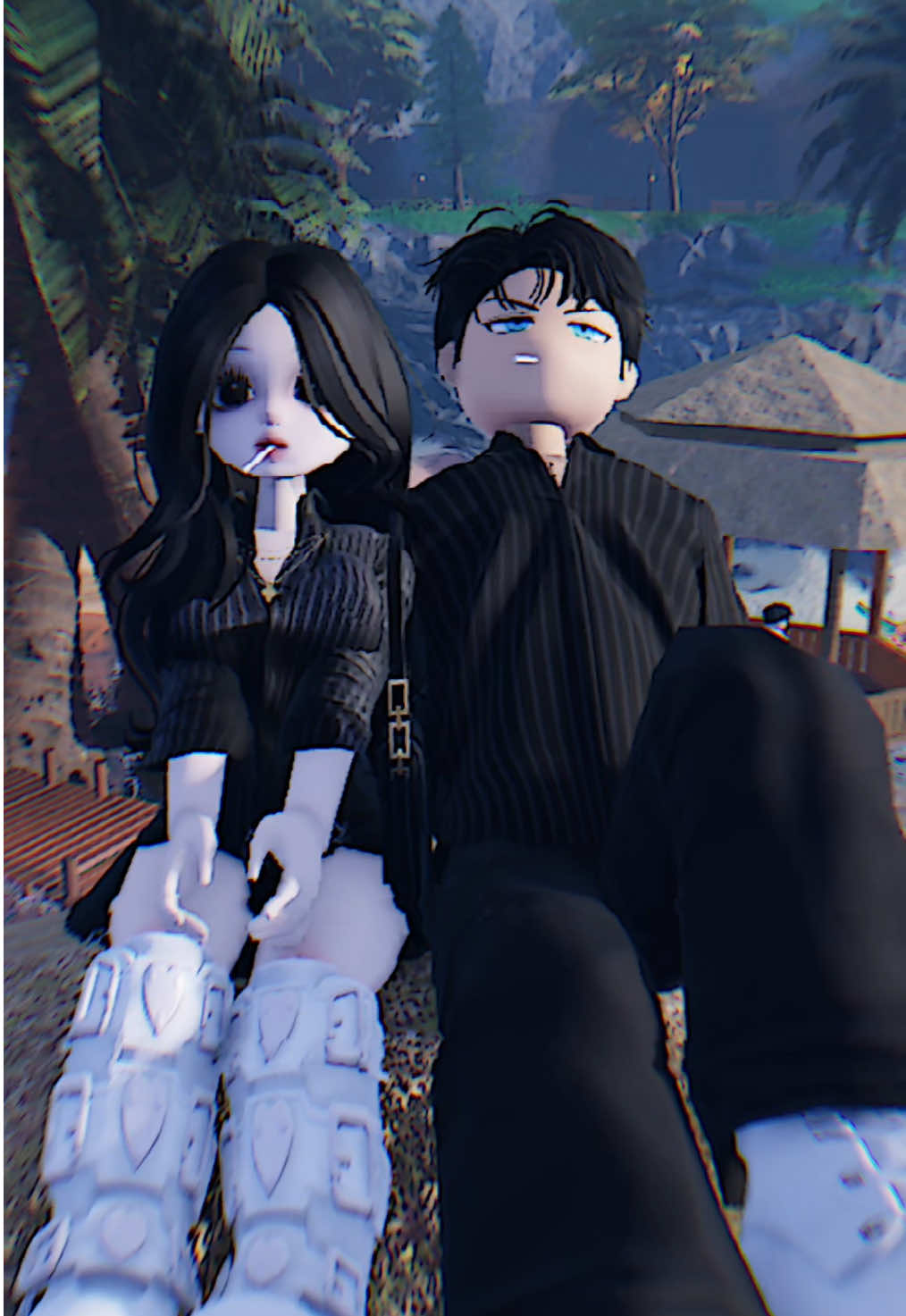 absen coba yang udah pake outfit ini ges🤏🏻 #roblox #outfitideasroblox #robloxoutfit #outfitinspo #indohangout 