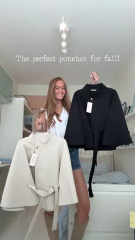 Løp til Nelly for de fineste ponchoene✨Disse blir perfekt nå til høsten🥹 @NELLY.COM  #fall#fallfashion#nelly#nellyhaul#haul#poncho#hauls#innkjøp#høst#ponchojacket#scandi#scandinavia#stockholmstyle  