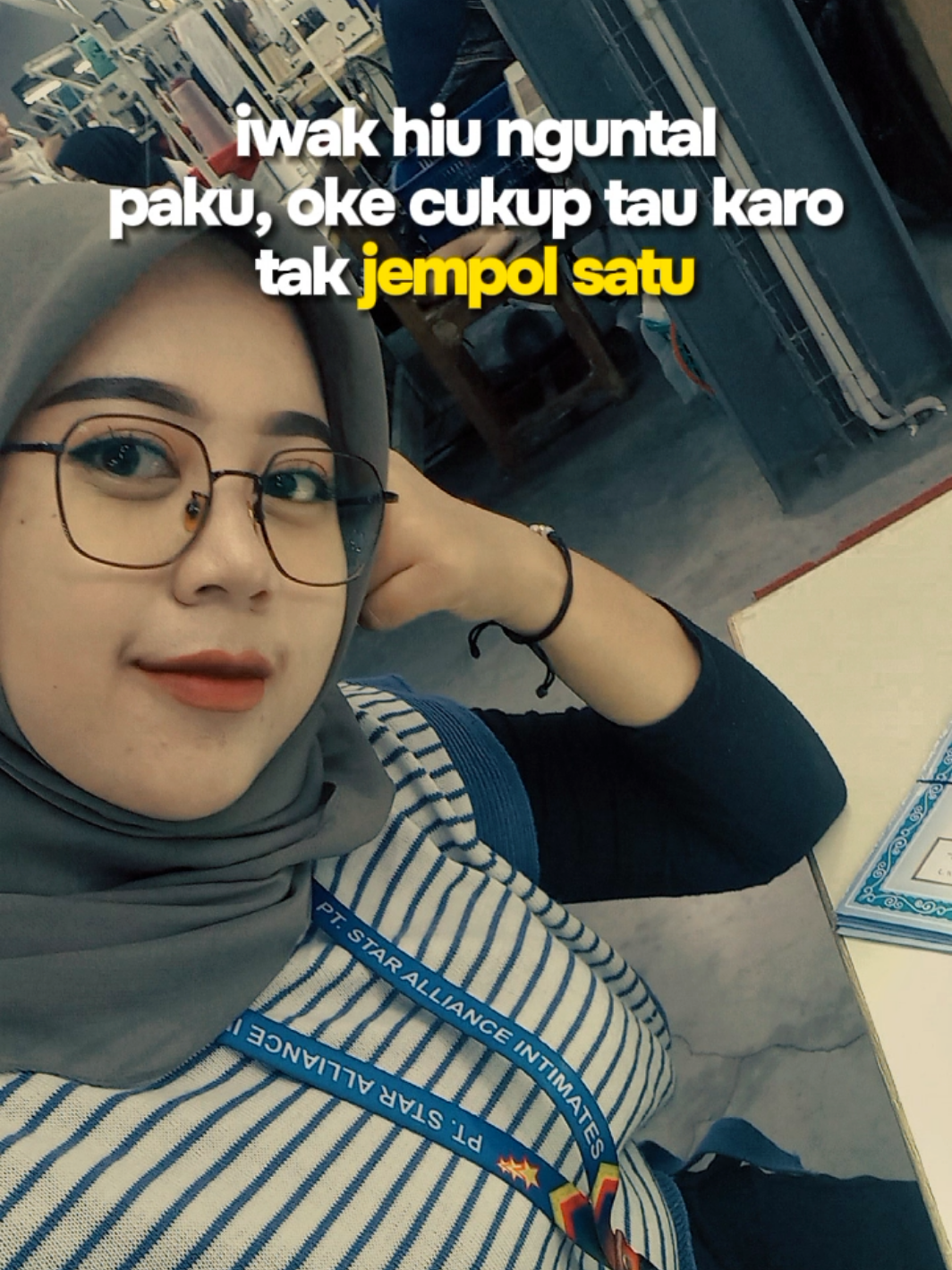 HAHAHA namanya juga hidup #CapCut #fypシ゚viral #pekerjapabrikhitz #kulipabrik #foryoupage #karyawanpabrik #pabrikgarmentsemarang #jawatengah #xyzabc 