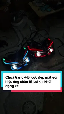 Cũng có nhiều anh em hỏi shop về cái hiệu ứng này rồi,nay mới có cho anh em 2 choá đèn 4 bi led vario chạy hiệu ứng chào được lặp trình cực đẹp mắt #sanchoidenled #denxemay #fyp #Vario #Vario125 #Vario150 #Click125 #Click150 #Vario2018 #vario2023 #Vario2025 