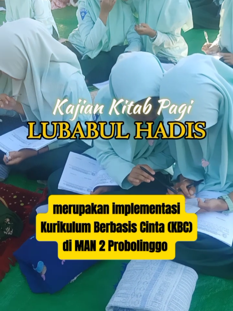 Salah satu program khas di MAN 2 Probolinggo yaitu kajian kitab setiap pag, pada hari Selasa, Rabu dan Kamis. Kitab yang dikaji adalah kitab lubabul hadis. Kajian kitab ini dilaksanakan setelah sholat Dhuha bersama dan sebelum pembelajaran dimulai. #man2probolinggo #madrasahmajubermutumendunia #kitabkuning #lubabulhadits 