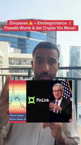 Jerome Powell hat gesprochen und die Märkte haben sofort reagiert ! Die Zölle sind dass Problem ! Die FED bleibt auf Pause Modus ! Saubere Korrektur und spannende Chancen ! PINLINK ist eine dieser Chancen ! Keine Anlageberatung.  #krypto #kryptonews #bitcoinmining #bitcoinnews #bitcoincash #cryptocurrency #cryptonews #investing #investment #moneymindset 