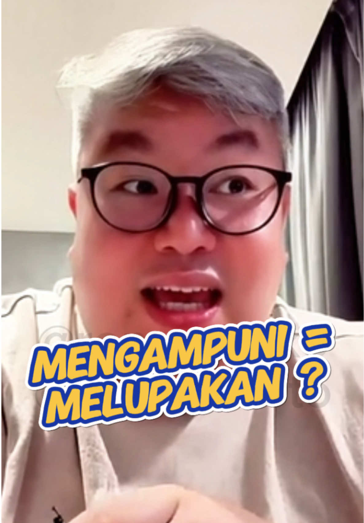 Apakah mengampuni berarti harus bisa melupakan?  Tidak sedikit yang berkata, “Saya sudah memaafkan, tapi jujur, saya belum bisa lupa.” Lalu, apakah ingatan itu menandakan bahwa pengampunan belum tuntas?  🎥 YT Romo Koko episode “Doa yang diajarkan Yesus : lebih dalam yang kita kira!”