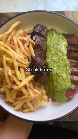 Steak Frites - #steak #potato #butter #fries #ribeye #foodtiktok #FoodTok #cooking #FoodLover #Foodie 