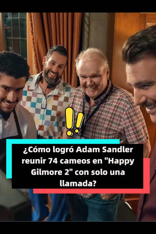 ¿Cómo logró Adam Sandler reunir 74 cameos en Happy Gilmore 2 con solo una llamada？ #usa #celebrity #entertainment #AdamSandler #Eminem #TravisKelce #BadBunny #happygilmore2 #fyp