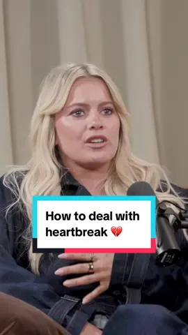 Heartbreak can feel all-consuming… but grief isn’t something to fear. #heartbreak #podcast #interview #grief #breakup #dating #Relationship 