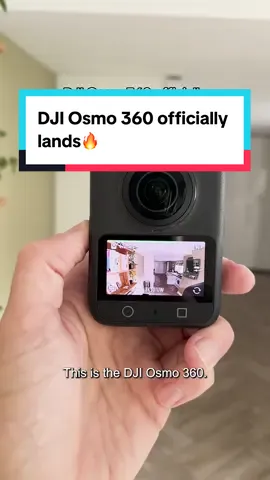 DJI Osmo 360 officially lands ! Does DJI's first 360 camera have the chops to dethrone the Insta360 X5? #dji #djiosmo360 #360camera #camera #techtok 
