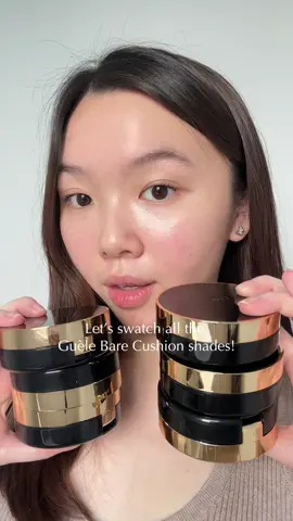Let’s swatch it on my light skintone with a neutral undertone!✨ #cushion #swatchcushion #guelecushion #makeup 