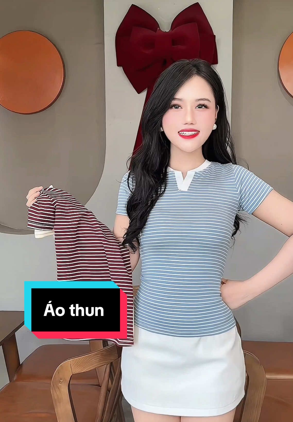 Áo thun ôm dáng cực xinh cho các nàng #aothun #aoxinh #donu #aonu #viral #xuhuong #trending #fyp #hienhoidieu #fashion #thoitrang #myoutfit 