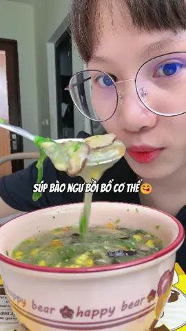 Làm bát súp như này bồi bổ cơ thể cũng oke đấy chứ #supbaongu #supbaongusaythanghoa #supbaonguvinam #reviewanngon #fuongthieungu 