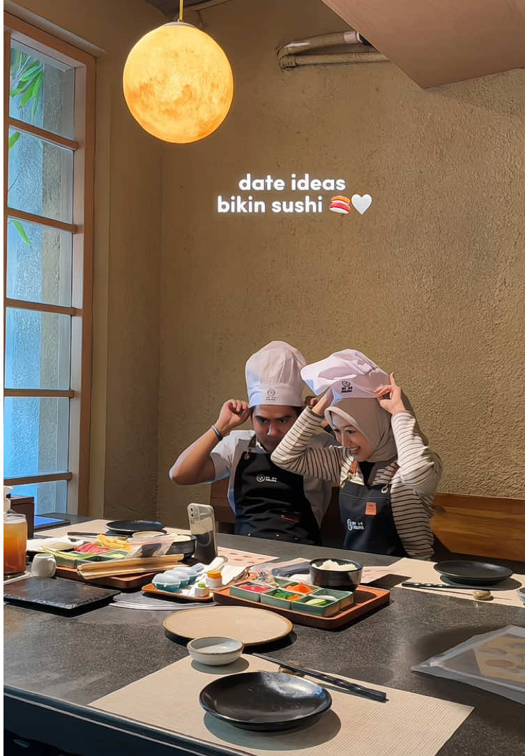 sushi date 💗 #fyp #dateideas #sushidate #kenjirojkt #coupletiktok 