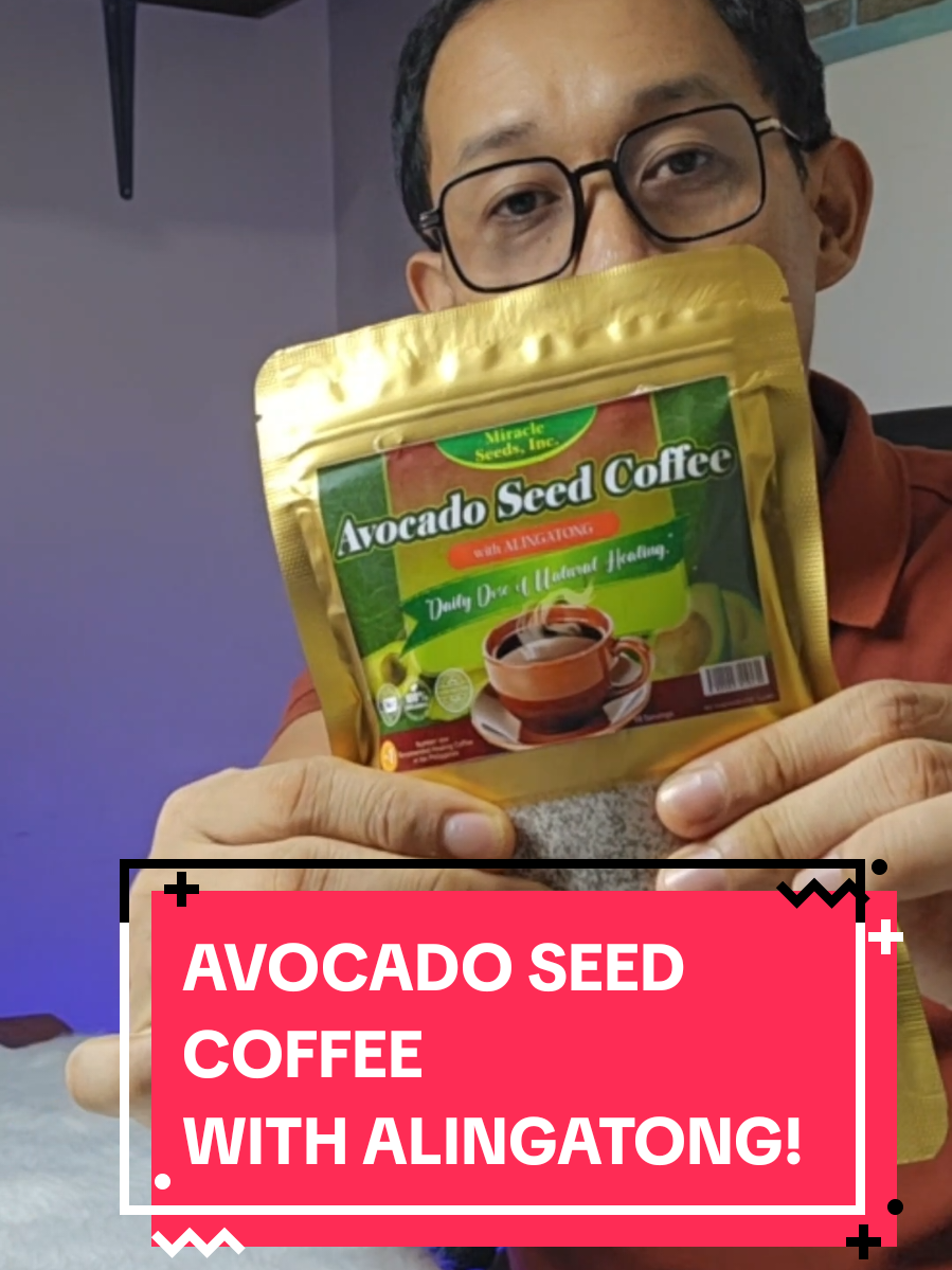 AVOCADO SEED COFFEE WITH ALINGATONG HEALTH BENEFITS #avocadoseed #coffee #health #wellness #supplements #healthy 