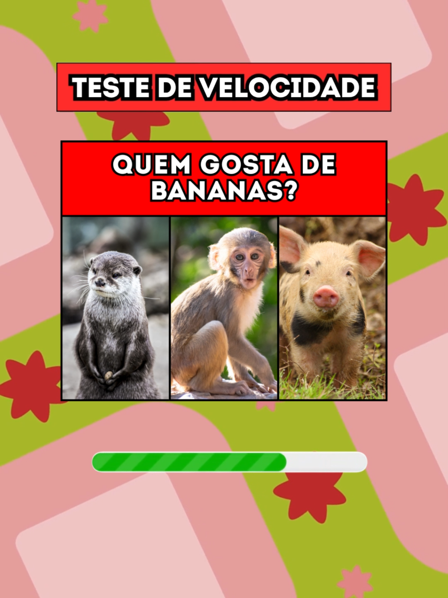 TESTEE DE VELOCIDADE #quiz #desafio #perguntaserespostas #criança #brincadeira