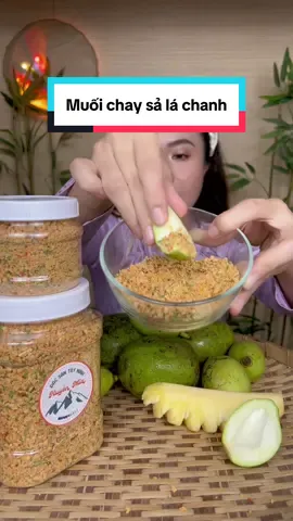 Muối chay sả lá chanh đặc sản Tây Ninh #muoitayninh #banhtrangtayninhhuyenmix #anvat #xuhuong #viral 