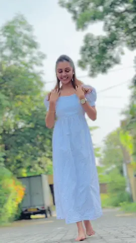 දැක්ක ගමන් ආස හිතෙනවා නේ...🌸😘 @Chethi~Girly @Dilshan Maduranga  #CheDi #chethigirl #new_design #trending #white #frock 