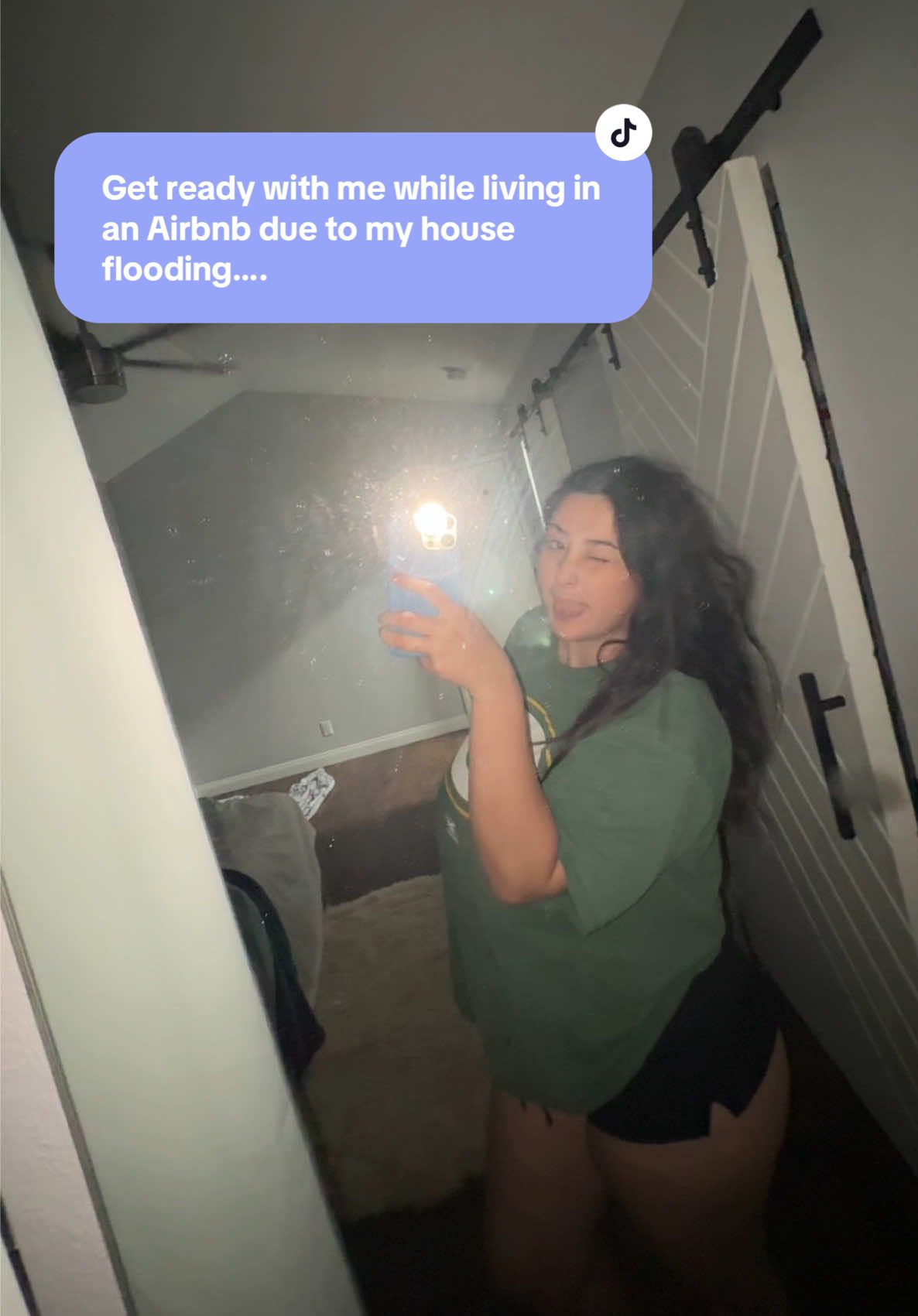 Living in an Airbnb due to my house having a water leak….##fyp##fypシ##airbnbhost##water##house##lasvegas##Home