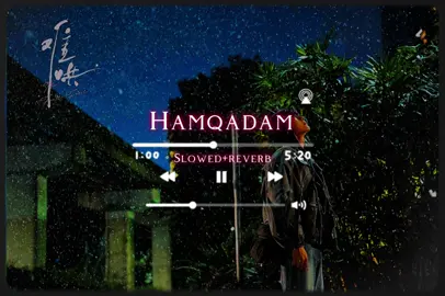 Hamqadam slowed+reverb#CapCut #fyp #foryou #tending #viral #foryou1m #slowedandreverb 