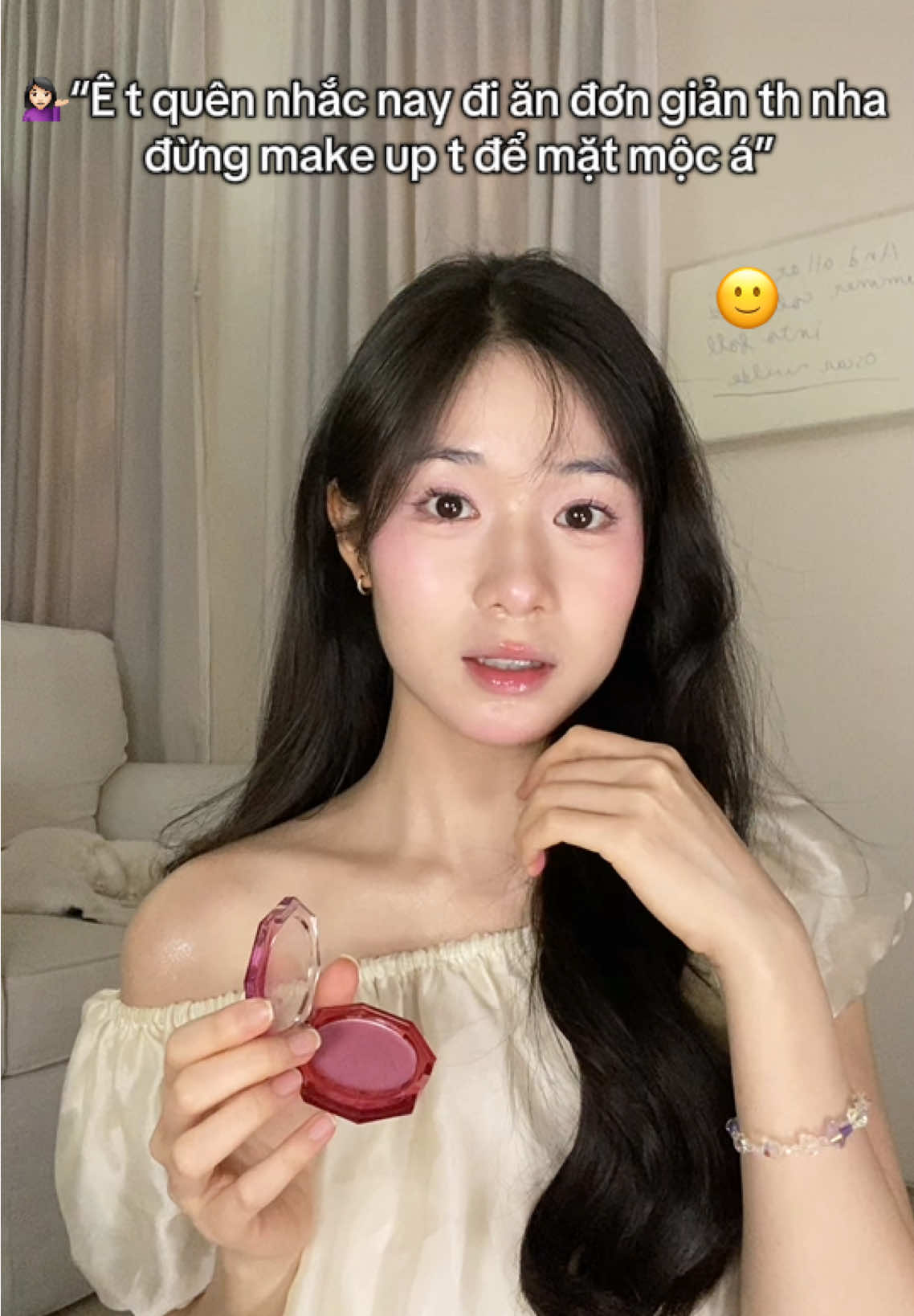 Đánh má trước đánh m sau á quỷ🤗 #dthuy #gslay #gslaysorbet #blushlighter 