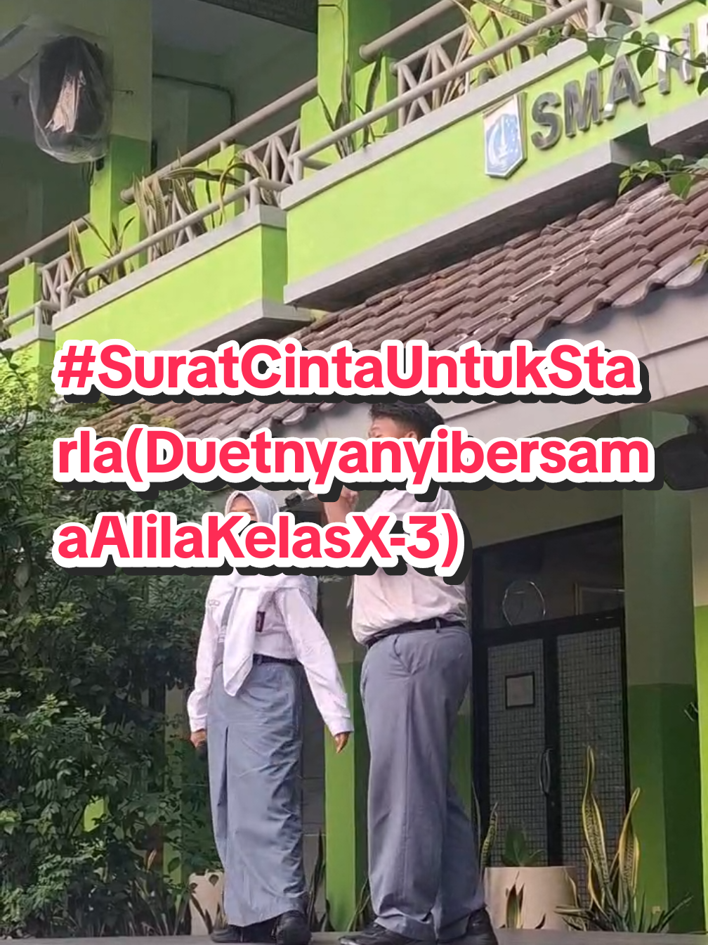 Surat Cinta Untuk Starla - @virg0un , dalam acara literasi sekolah ✨ (Duet nyanyi sama Alila kelas X-3) selamat mendengarkan semua 🙌🏻🎤🙂‍↕️ #acarasekolah #literasisekolah #karaoke #indomusikgram #soundviral #suratcintauntukstarla #virgoun #duetnyanyi #bismillah #fyp #foryoupage #xyzabc 