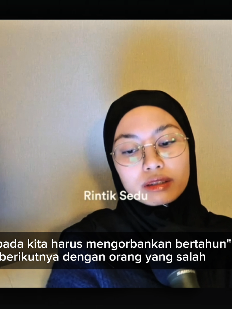 hubungan yang sia sia Source : Rintik Sedu - sedihku belum usai, ceritamu dengan yang baru sudah mulai #tsana #rintiksedu #podcast #galau #fyp 