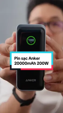 Pin sạc Anker 200W ưng ý #thegioididong #anker #pinsacduphong 