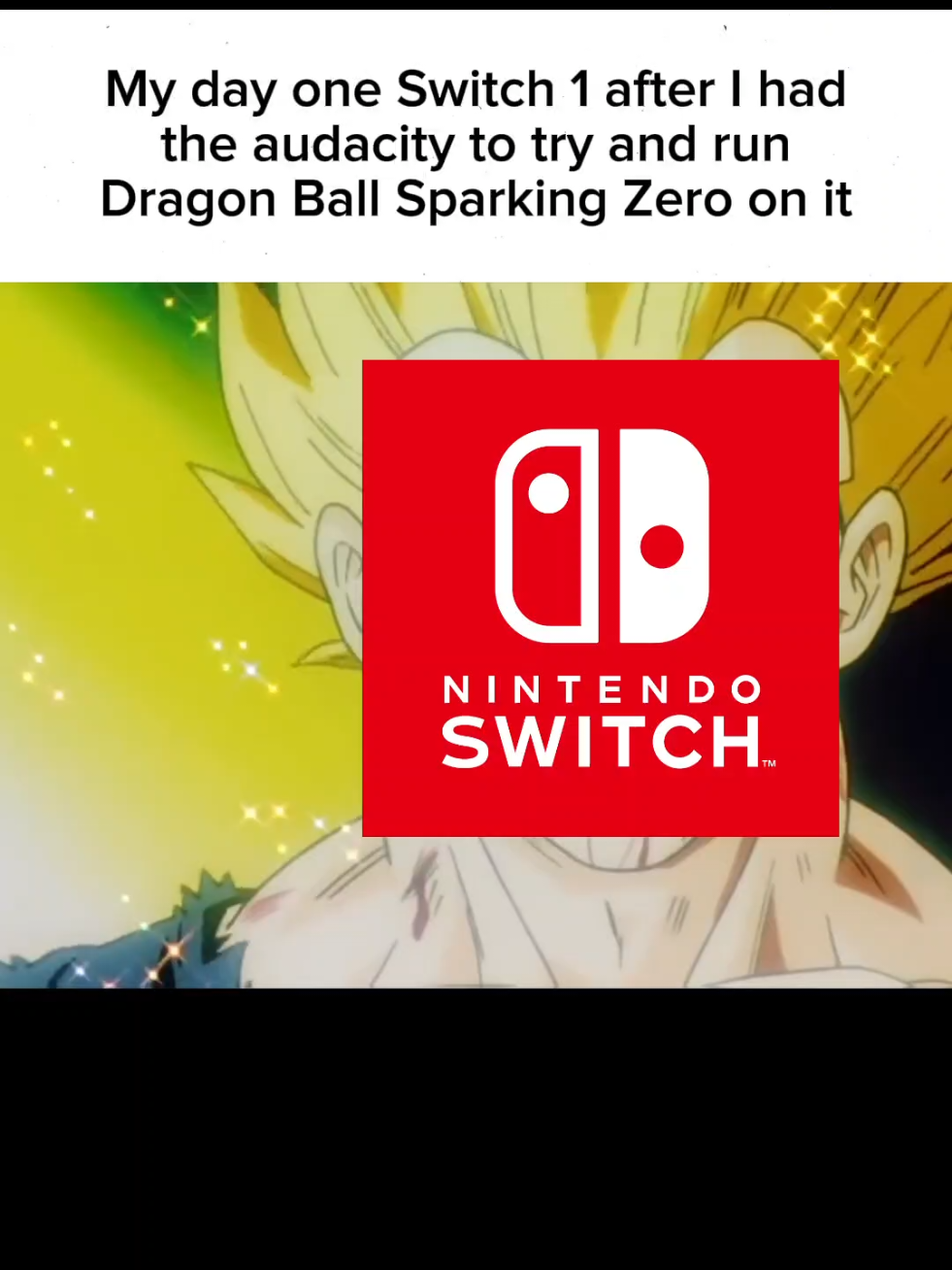 Sparking Zero is on Switch 1 now.... Uhhhh #nintendo #nintendoswitch #switch2 #dragonball #dragonballsparkingzero #wiiu #nintendods 