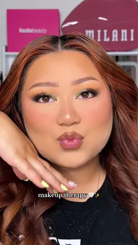 I really be in my own world while doing my makeup ❤️  #makeup #MakeupRoutine #makeuptherapy  @NYX Professional Makeup glue face primer @L’Oréal Paris lumi glotion @Benefit Cosmetics Precisely My Brow Pencil @Iconic London BeachSide Babe shadow Palette @Maybelline NY Lumi Matte Foundation @Milani Cosmetics Cream Bronzer @Juvia’s Place Liquid Blush in Soft Tulip @Natasha Denona HY-Glam Concealer @ONE SIZE BEAUTY ng Setting Powder in Ultra Peach & Translucent  @BenefitCosmeticsCA Hoola Bronzer @Patrick Ta Beauty cream blush in Ses Seductive @Rare Beauty highlighter in Exhilarate  @kissproducts Lashes in Noblesse @MakeUpForEverUSA lipliner in Anywhere Caffeine  @Naturium Phyto Shimmer Lipbalm in Cosmic