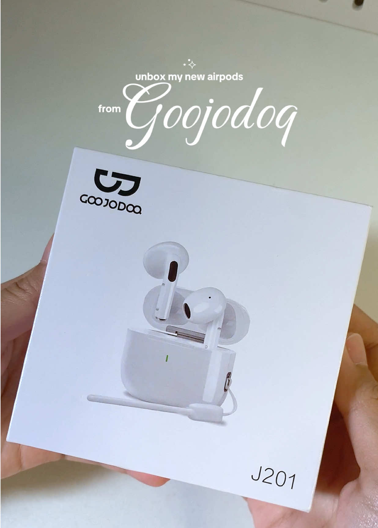 finally got THE airpods from @GOOJODOQ.STORE.PH ! #airpodsrecommendation #wirelessearphone #goojodoqairpods #affordablefinds #goojodoq #earpods #wirelessearphone 