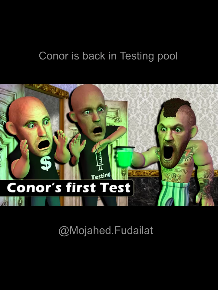 Conor is back in Testing pool #UFC #MMA #Animation #conormcgregor