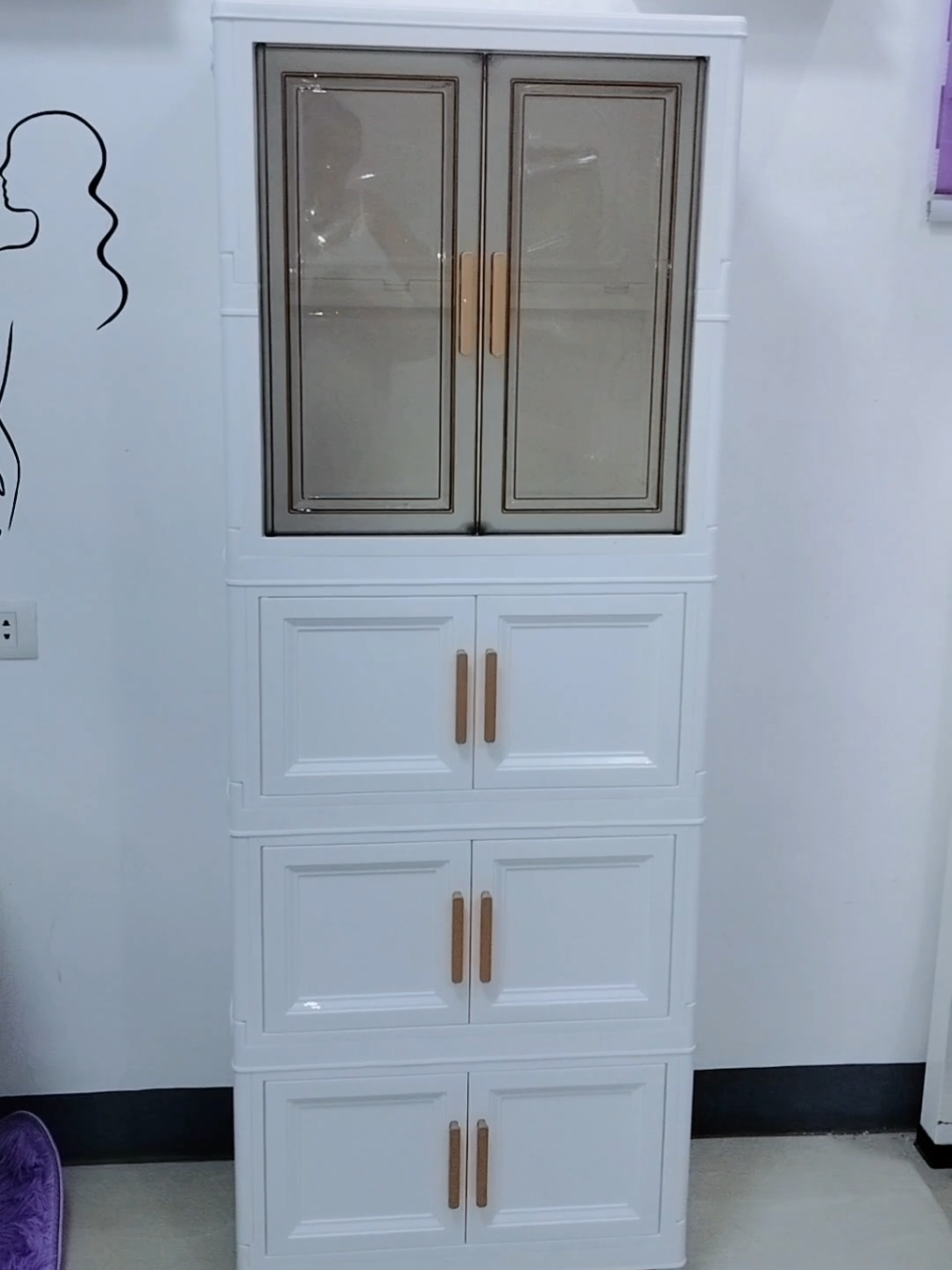 Aesthetic na cabinet foldable pa. 😍 ang linis tingnan nito. 1k plus lang meron kana ganto kagandang damitan #cabinet #foldablecabinet #plasticcabinet  #plasticstorage #wardrobecabinet #damitan #babycloset #gooreestyle #gooreestylelargefoldablecabinet #tiktok #tiktokaffiliate #fyp 