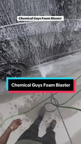 @Chemical Guys foam blaster . . . #chemicalguys #foamcannon #carwash #washday #fyp #tiktokshop #trucksoftiktok #trucktok #truckwash 