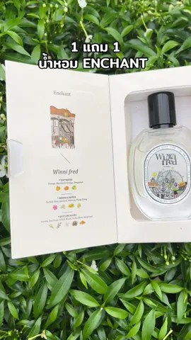 1 แถม 1 สองกลิ่นที่แนะนำ           💖 Love Potion — หอมละมุน หวานนุ่ม กลิ่นคุณหนู แต่แอบซ่อนความสดใส 🍃 Winnie Fred — กลิ่นสะอาด สดชื่น สบาย ๆ ฉีดได้ทุกวัน ไม่ฉุน #น้ําหอม #perfume #หอมมาก #enchant #รีวิวบิวตี้ 