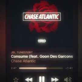 Consume!🎶 #foryoupage #foryou #consume #chaseatlantic  #chaseatlanticfan ⚘️ #favsongconsume #fyp 💜🪻 @CHASE ATLANTIC .  Chase Atlantic - Consume ━━━━━━━━●── ⇆ㅤ◁ㅤ❚❚ㅤ▷ㅤ↻