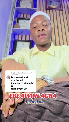 Replying to @Ibn Alfanla Cissey 