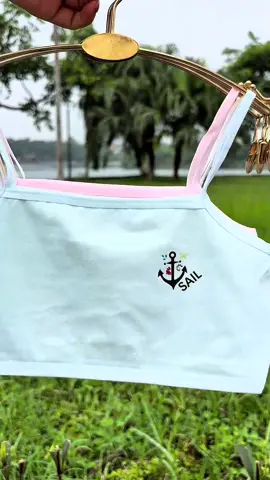 Áo lót lá cotton cho các bé gái tập làm quen nha các mẹ#aolothocsinh #aobrahocsinh #aolotla 
