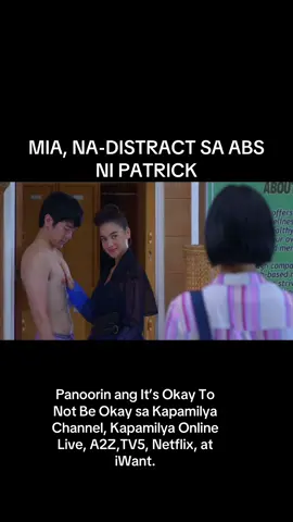 Naka-isa si #Mia  ✔️Mahawakan ang abs ni #Patrick  #ItsOkayToNotBeOkayPH #AnneCurtis #JoshuaGarcia #abscbn #abscbnpr 