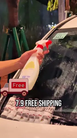 $7.99 shipped, windshield shines—oil film wiped away for good 🌟#fentysuperbrandday #CarWise #carcleaning #oilfilmcleanera #classiccar #car #tiktokbacktoschool #watermarktutorial 