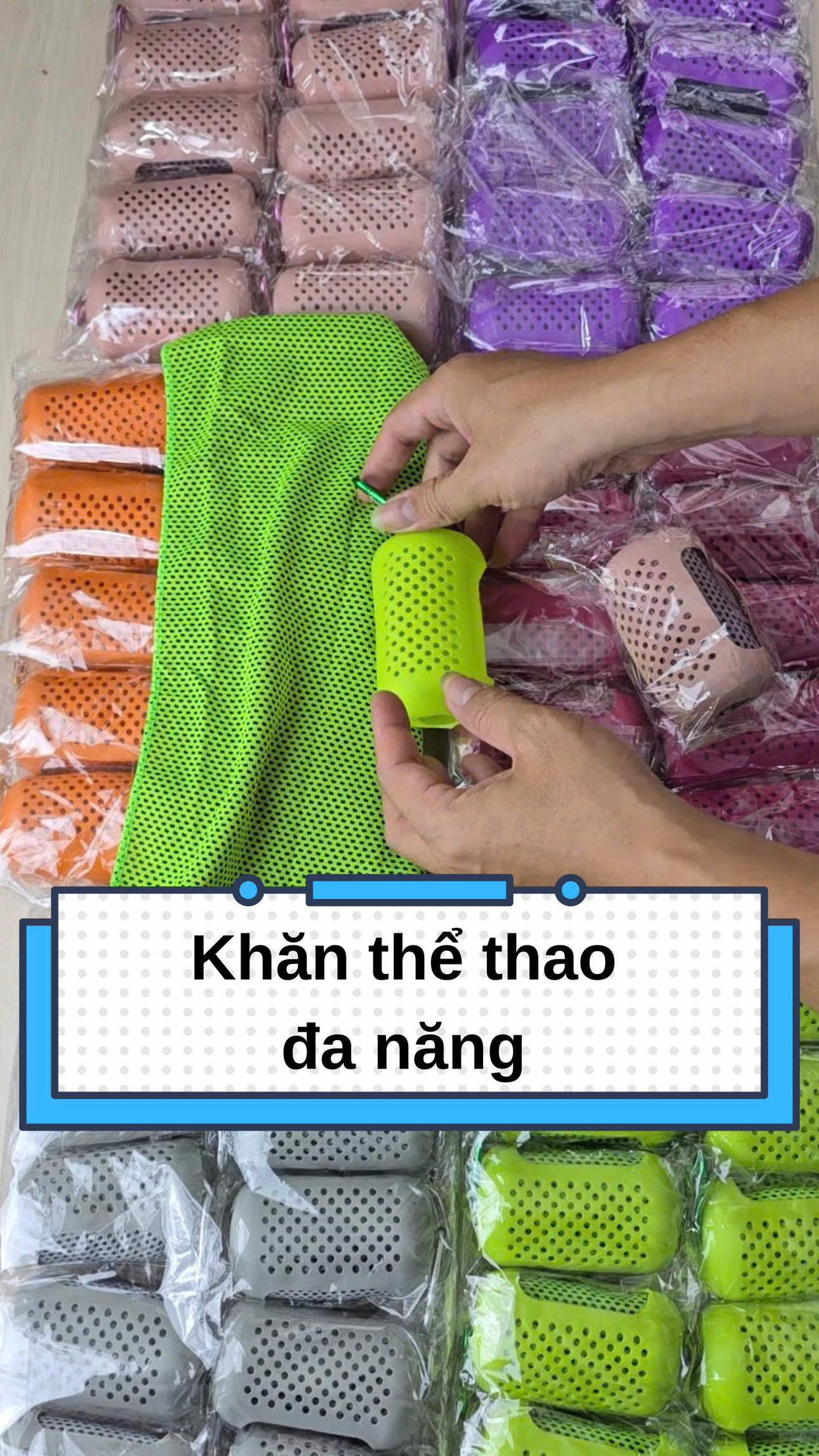 Khăn đa năng thể thao giúp làm mát và thấm hút mồ hôi #f5sport #phukienthethao #khanthethao #khandanang #thethao 