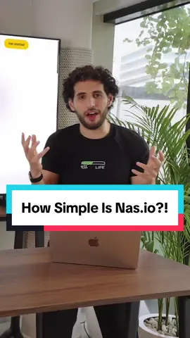 How simple is Nas.io?! Just like our videos, I wanted @nas.io v2 to be so damn simple. So here is how simple we made it.  That’s 1 minute, see you tomorrow for Day 46!