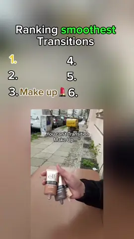 Top 6 craziest transitions #ranking #tik_tok #smooth #top #salt #edit #fyp #viral 