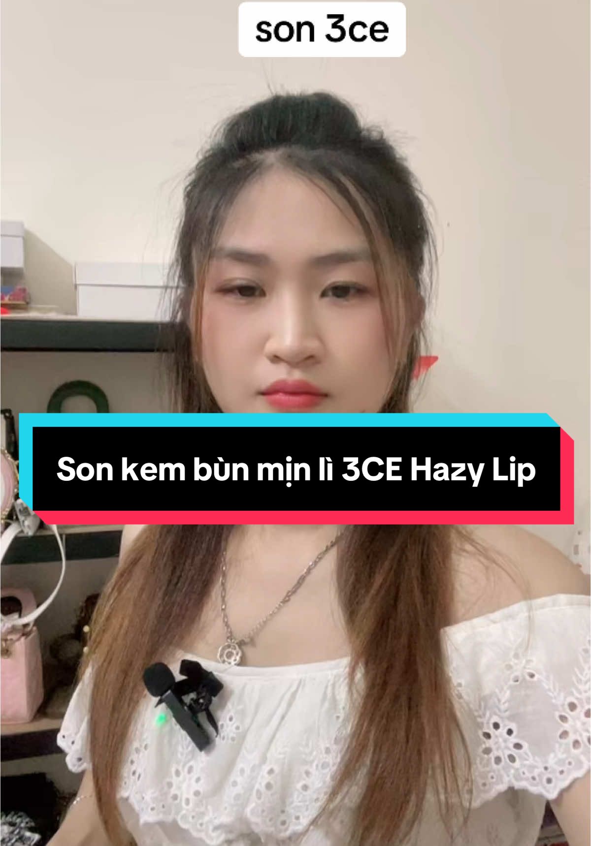 Son kem bùn mịn lì 3CE Hazy Lip #son #sonkem #sonkembun3ce