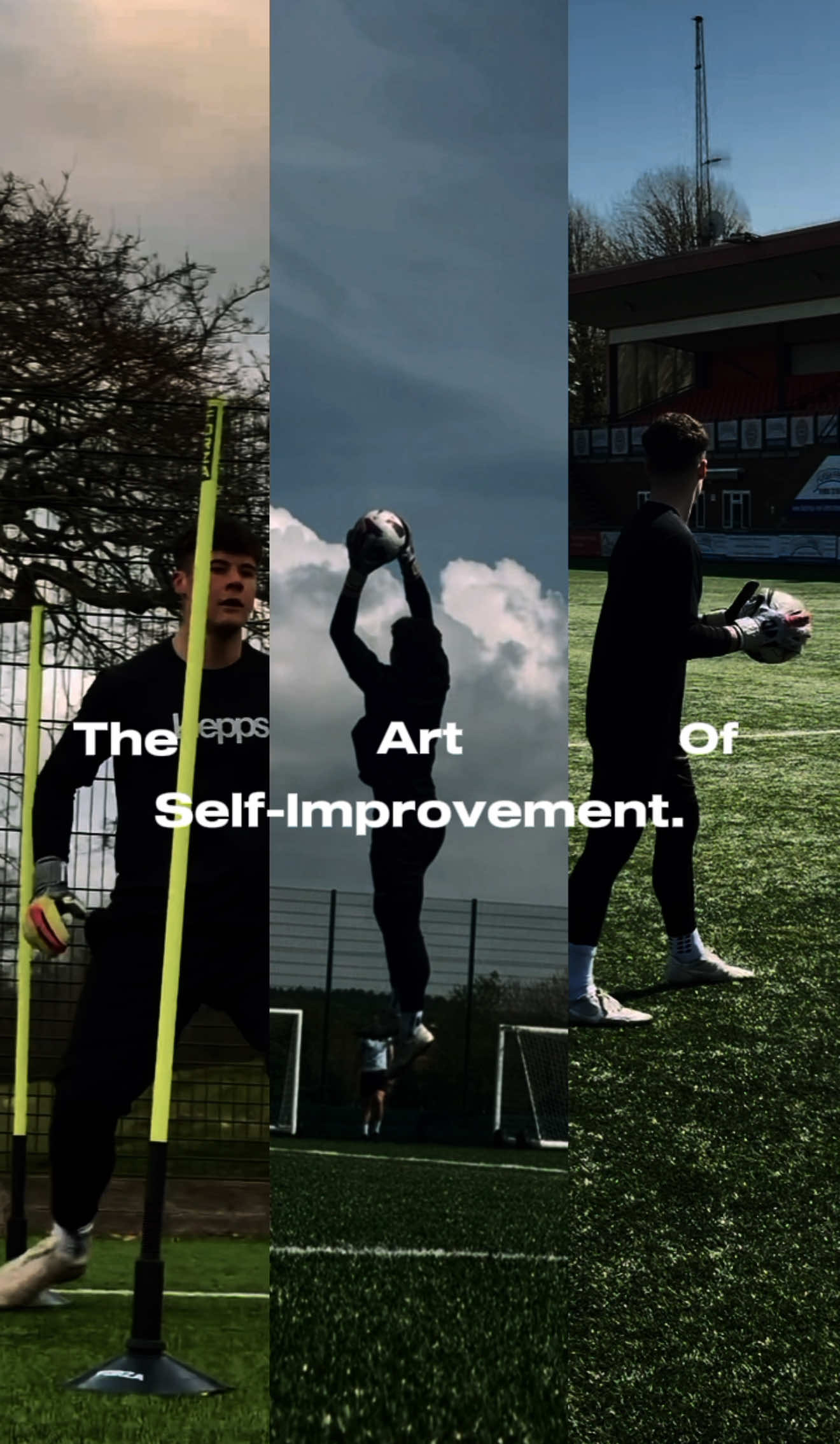 Lately, I’ve been learning the difference between changing and improving. ⠀ Changing is easy — anyone can flip a switch for a day. But improving? That’s the real work. ⠀ It’s waking up and doing the little things even when no one’s clapping. Fixing the flaws no one sees. Watching your own clips and holding yourself accountable. ⠀ Self-improvement isn’t some big motivational moment. It’s quiet. It’s personal. And most of it is uncomfortable. ⠀ But I’ve started to fall in love with it — Not because I’m where I want to be… But because I’m not willing to stay where I was. ⠀ That’s the art. Getting 1% better. Staying locked in. Trusting that every rep, every session, every hard choice — it’s all adding up. ⠀ This version of me is just the beginning. #goalkeeper #goalkeeping #goalkeepertraining #goalkeepers #motovation #inspire #fyp #foryou 