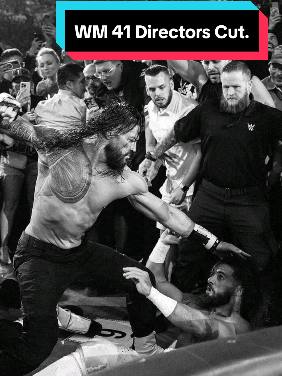 He lost the match. But never the power. WM41 Directors Cut.☝🏼 #RomanReigns #WWEEdit #TribalChief #WWEUniverse #TheBloodline #WWETok #AcknowledgeMe 