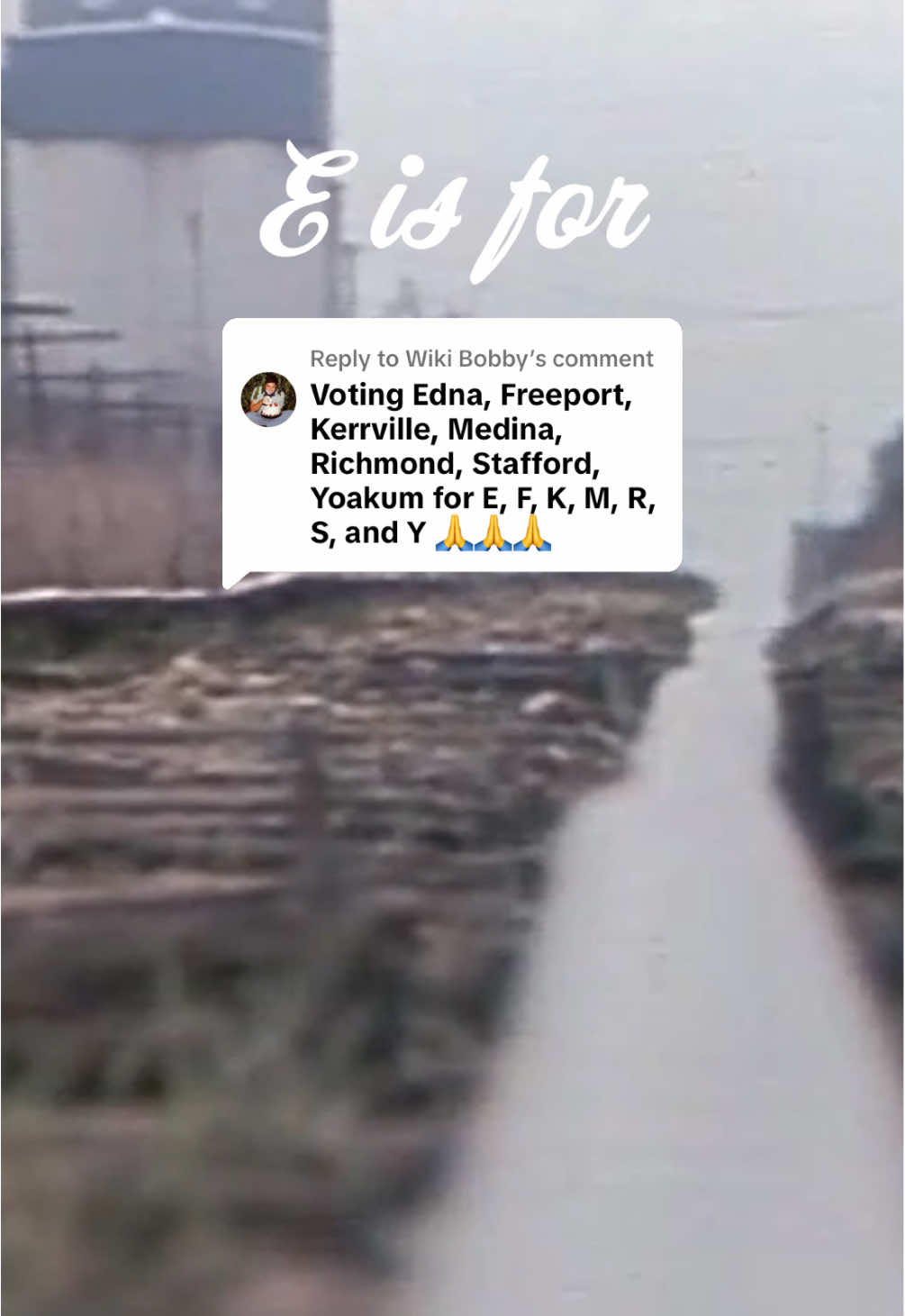 Replying to @Wiki Bobby 🚂 Ever heard of a Texas town once called Macaroni Station? 🍝 Tell us which town you want to see for the letter F in our ABC’s of Texas series! ⬇️ ⁠ E is for Edna — a railroad town with Italian roots and a name fit for royalty. Originally called Macaroni Station thanks to Italian railroad workers, the town became Edna after Count Telfener’s daughter. All aboard for a slice of Texas history!⁠ ⁠ #EdnaTX #TexasHistory #SmallTownTexas