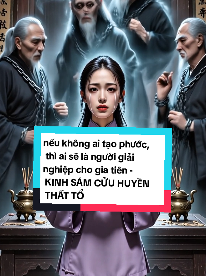 nếu không ai tạo phước, thì ai sẽ là người giải nghiệp cho gia tiên - KINH SÁM CỬU HUYỀN THẤT TỔ #tamlinhlacothat #tamlinhphongthuy #kinhphat #phongthuy #phongthuycaivan #tamlinhhuyenbi #kinhsamhoi #kinhsam 