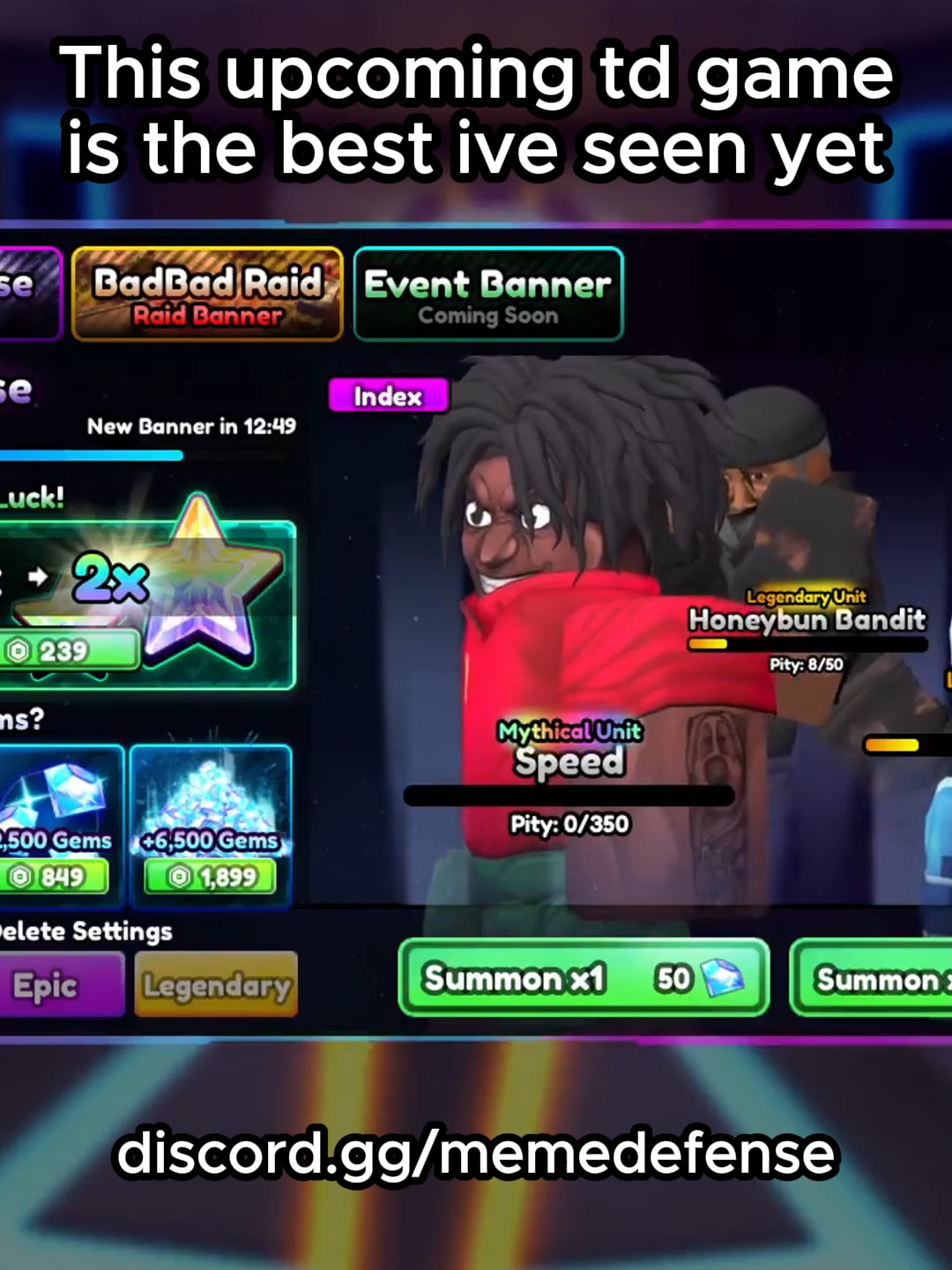 td games are on a generation run #fyp #roblox #robloxtowerdefense #robloxfyp #memedefense #robloxdev