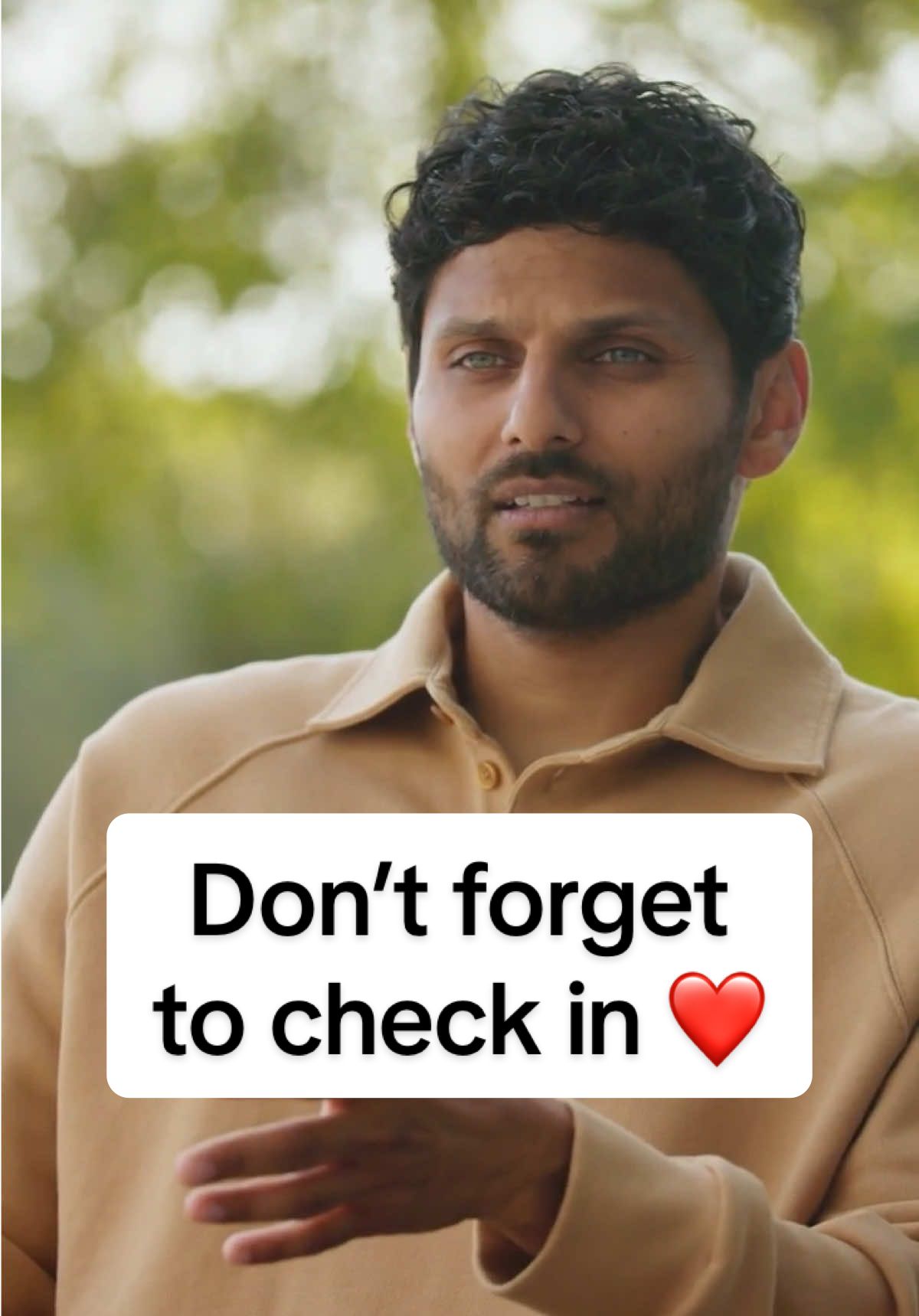 Check in on your people ❤️