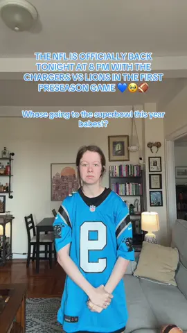 @NFL I’m so glad ur back bestie 🥹💙🏈 @Carolina Panthers and Bryce Young we can’t wait to cheer you on ✨ ALSO it’s going to be rainy tn which is the perfect football weather🌧️ #nfl  #thursdaynightfootball #sundayfootball #mondaynightfootball #nfc #nflhighlights #nflsunday #footballseason #nflnetwork #carolinapanthers #detroitlions #lachargers #superbowl2026 