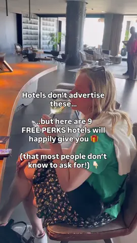 #9 is the reason I sleep like a baby in hotel rooms now 💤 Most people don’t even realize you can ask for these! But we’ve stayed in hundreds of hotels - and these 9 free perks have come in clutch again and again. Here’s what to ask for at your next hotel (they usually won’t offer unless you do): 🛏 1. Different pillows or blankets Hate flat pillows or itchy blankets? Most hotels offer firm, soft, hypoallergenic, or even memory foam pillows on request. 🍱 2. Mini fridge No fridge in your room? Ask. Especially if you’ve got leftovers, medication, or anything you need cold. They’ll often send one up at no charge. 🔌 3. Extra chargers or adapters Forgot your phone charger? Have the wrong country converter? Most front desks have a whole bin of cables and international adapters they’ll loan out for free. 🪥 4. Forgotten toiletries Toothpaste and toothbrushes, deodorant, razor, nail file - you name it. They’re almost always stocked behind the desk. ☔️ 5. Loaner umbrella Don’t get caught in the rain without one. Lots of hotels have a loaners at the front desk. 🍲 6. Microwave Traveling with snacks or leftovers? No microwave in the room? Ask if they have one to bring up - or if there’s a shared one you can use.  🎲 7. Board games or card decks Family-friendly and boutique hotels often have a stash of games, puzzles & books at the front desk. 📺 8. HDMI cable Want to stream from your laptop to the hotel TV? Ask for an HDMI cable. It’s an easy way to watch Netflix or Prime Video on a big screen - no hotel remote struggles. 🔒 9. Safety extras (like night lights or door stoppers) This one’s for peace of mind. Especially helpful for solo travelers, parents, or anyone who wants to sleep better. Some hotels offer portable locks, wedge stoppers, or night lights. I never used to ask - now I always do. 🎁 BONUS: Comment GUIDE and I’ll send you our free packing guide to help you pack everything you need - and nothing you don’t! ✈️ Follow @readyjetroam for travel hacks no one else will tell you about. 🌍 @readyjetroam ✈️ @readyjetroam #travelhacks #hoteltips #carryononly #packingguide #hotelperks #hotelhacks 